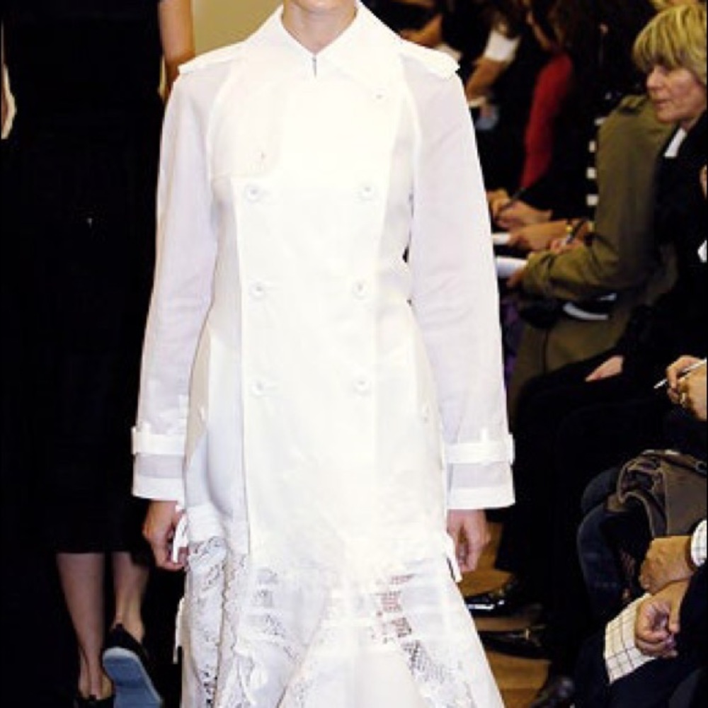 Comme des Garçon TAO linen trench dress M NWT - Picture 7 of 16